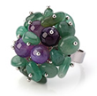 New Design Gemstone Ring Now Available on Aypearl.com