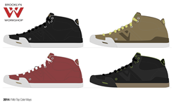 2014 Brooklyn Workshop Mid-Top Colors