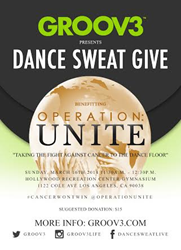 Dance, Sweat, and Give back on March 16th