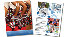 Cheerleading Blog University released a new free eBook on tryouts