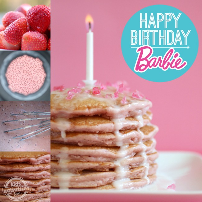 barbie pancakes