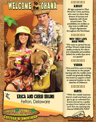 Maui Wowi's new franchisees in Delaware