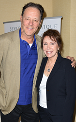 Susan Nickell, Sevique founder with Actor Chris Mulkey from the 6 time Ocsar nominated film Captain Phillips
