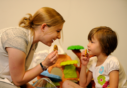 Children with autism gain skills and reduce problem behaviors through ABA therapy.