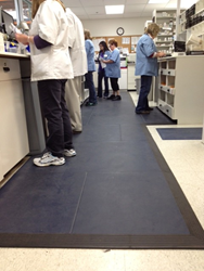 SmartCells Anti-fatigue mats, runners and flooring are perfect for use in a pharmacy setting.