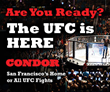 Condor Club to Screen UFC Fight
