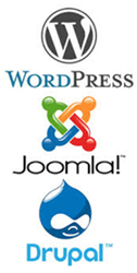 WordPress vs Joomla vs Drupal