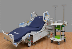 Multicare bed frame and LIVENGOOD Medical PACE Platform