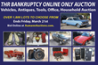 Bankrupt THR & Associates, Inc. Remaining Assets to be Auctioned