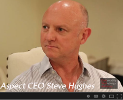 Aspect CEO Steve Hughes