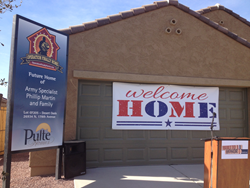 Beltmann Group and Pulte Homes assists wounded veteran