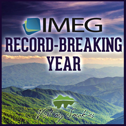 IMEG and VisitMySmokies.com celebrate a record breaking year in 2013