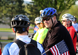 Lon T. Dolber at the 2013 Face of America.