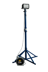 Collapsible Quadpod with 150 Watt High Intensity LED Light