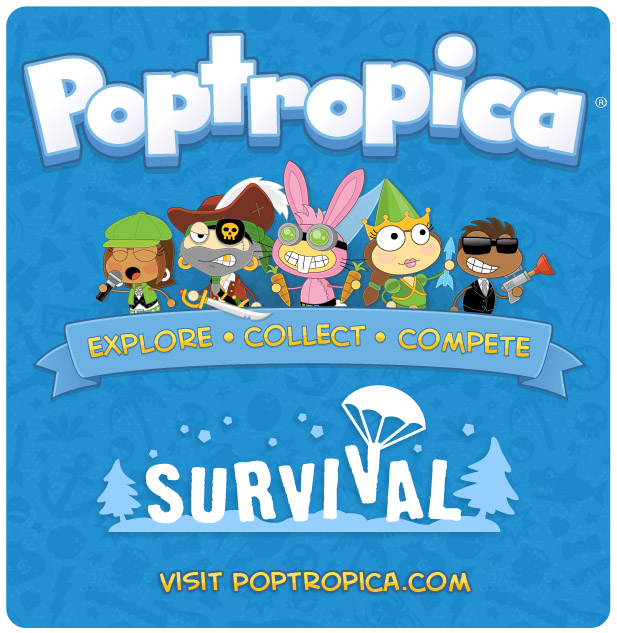 Poptropica where to build the fire game