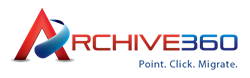 Archive360, Inc Point. Click. Migrate.