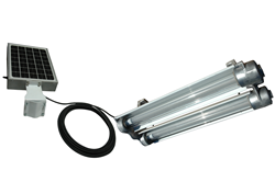 Class 1 Division 1 and Class 2 Division 1 Solar Powered Light Fixture