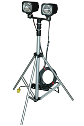 Tripod Mounted HID Work Light that will be featured on the home improvement show "Hometime" on CBS