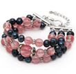 Three Strands Freshwater Pearl and Gemstone Bracelets Now Available on...