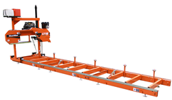The new Wood-Mizer LT15WIDE manual sawmill