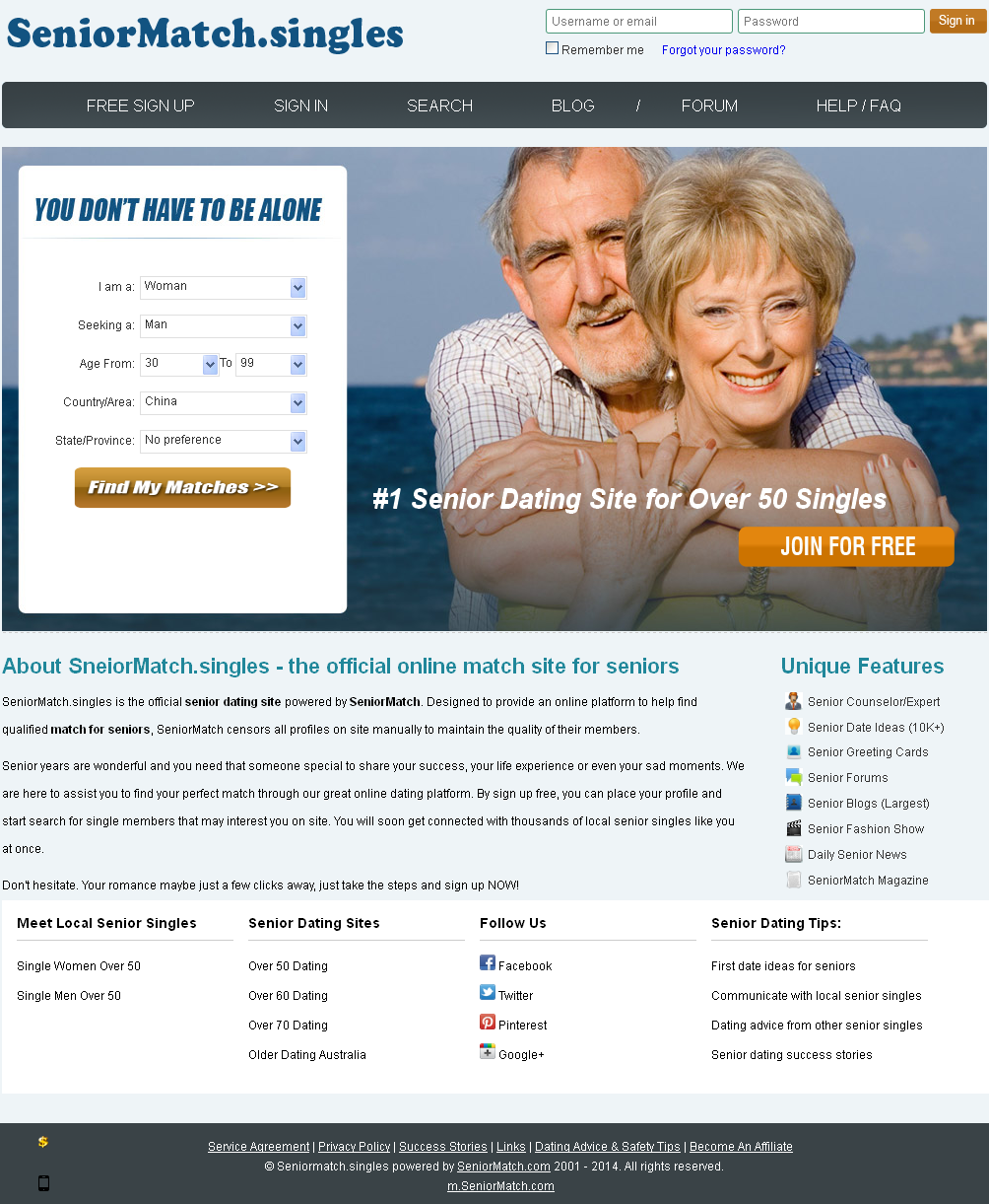 free senior dating sites in usa