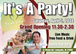 April 5th, 2014 Grand Opening Lafayette, Indiana AlignLife