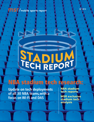 Mobile Sports Report's STADIUM TECH REPORT for Q1 2104
