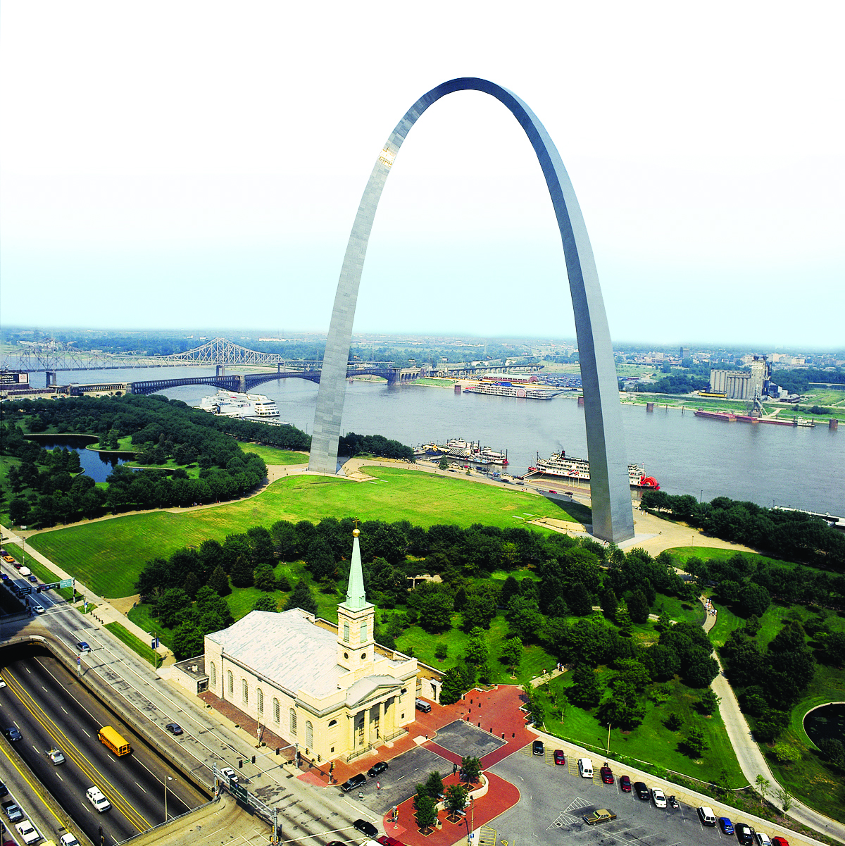 Gateway Arch, Old Courthouse and Riverboats to Remain Open During Renovation and Construction of ...
