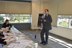 Astropreneurer Paul Fuller makes his pitch