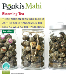 Pooki's Mahi Award-Winning Blooming Tea BUY @ pookismahi.com/collections/blooming-tea