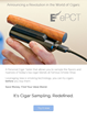 New Device Allows Cigar Smokers to Sample Blends Before Online...