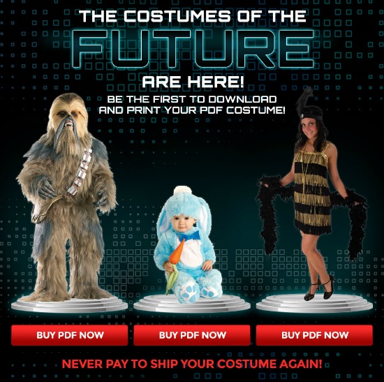 HalloweenCostumes.com Announces Printable Costumes for 2014