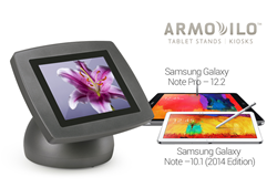 Armodilo iPad Kiosk / Tablet Stand / Enclosure / Sphere