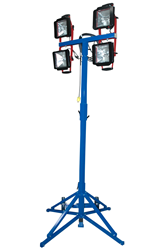 2000 Watt Quadpod Mounted Work Area Flood Light