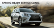 Prestige Lexus to Host Spring-Ready Service Clinic April 8 and 10