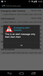 Cell Broadcast message on latest Android version