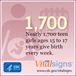 New CDC Vital Signs Report:Younger Teens Still Account for 1 in 4 Teen...