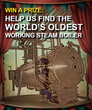 Spirax Sarco Launches World’s Oldest Working Steam Boiler Contest