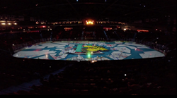 Having fun at the Pre-Game show for the Halifax Mooseheads.