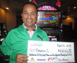 Jackpot Winner - Amancio G.