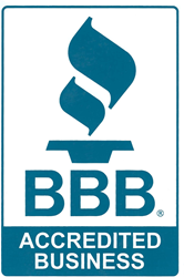 Better Business Bureau Accreditation assures homeowners that Giroud Tree and Lawn meets BBB standards for trustworthiness