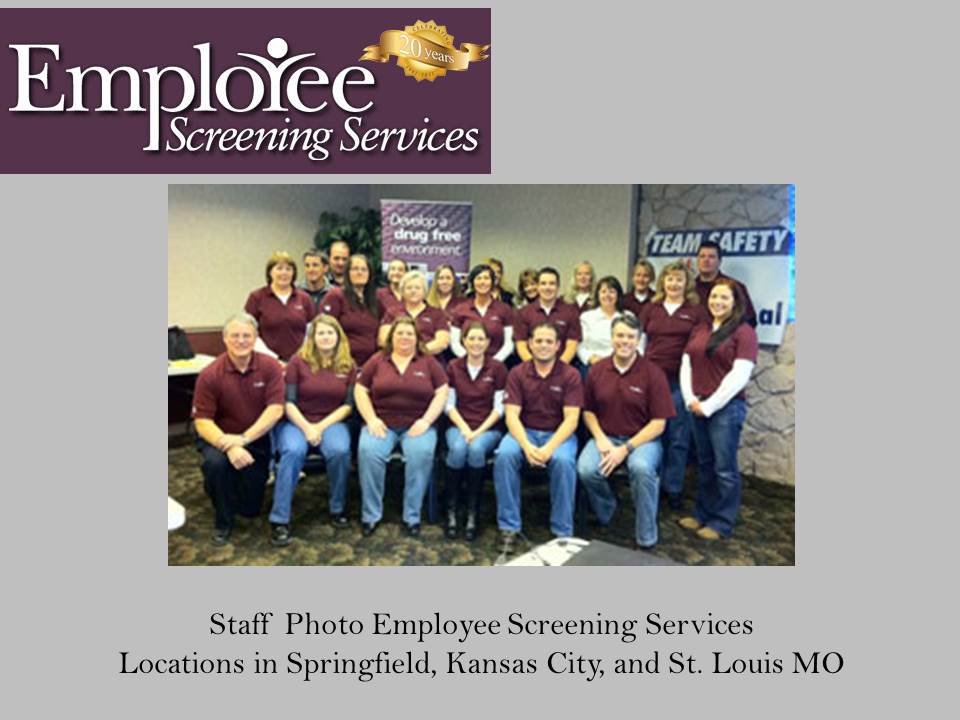 Top Provider Of Employee Drug Testing In Kansas City, Employee
