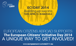 European Citizens Abroad support ECI Day