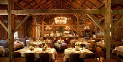 Farm to table dinner on Trek Travel's Blackberry Farm bike tour