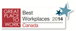 eXplorance Receives the 2014 Best Workplaces in Canada Award
