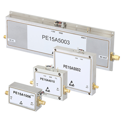 L and S Band High Gain Amplifiers Covering 1.2 - 1.4 GHz and 3.1 – 3.5 GHz