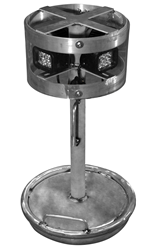 Easy deployed LED Self Righting Light with a Step Down Transformer