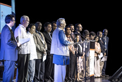 Closing ceremony of the 2013 Partnerships against Poverty Summit in Manila, Philippines