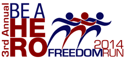 Without Permission Be A Hero Freedom Run 2014