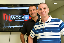 Wochit founders Ran Oz and Dror Ginzberg